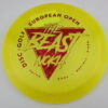 Triangle Beast Metal Flake C-Line FD - neon-yellow - red-fracture - somewhat-domey - somewhat-stiff - 173g - 175-2g