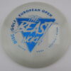 Triangle Beast Metal Flake C-Line FD - white - blue - somewhat-domey - somewhat-stiff - 174g - 175-5g