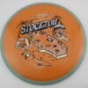 Stockton OTB Open Stamp Fission Rhythm - orange - silver - gold-dots-mini - black - somewhat-flat - neutral - 172g - 172-5g - light-blue