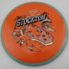 Stockton OTB Open Stamp Fission Rhythm - orange - silver - gold-dots-mini - black - somewhat-flat - neutral - 172g - 172-3g - blue