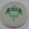 Grippy Wild Thing - white - green - super-flat - pretty-stiff - 175g - 174-5g