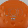 Juju - Thermo Plastic - orange - silver - somewhat-domey - neutral - 172g - 173-1g