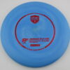 P1x Special Edition Swirl Flex 2 D-Line (10 Year Anniversary) - blue - red-fracture - somewhat-flat - somewhat-stiff - 173g - 173-6g