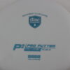 D-Line P2 – Flex 2 - white - teal - somewhat-flat - somewhat-stiff - 174g - 174-0g