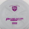 D-Line P2 – Flex 2 - gray - pink - somewhat-flat - somewhat-stiff - 174g - 174-2g