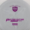 D-Line P2 – Flex 2 - gray - pink - somewhat-flat - somewhat-stiff - 175g - 174-4g