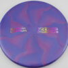 Zone - Titanium Swirl - blend-bluepurple - rainbow-pi-or-ylw - super-flat - somewhat-stiff - 173-174g - 175-7g