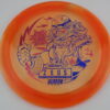 Z Swirl Zeus – 2024 Ledgestone Season 1 - orange - blue-fracture - pink-lines - neutral - somewhat-stiff - 170-172g - 172-0g