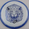 Rive - Royal Grand Orbit Silver Latt 2024 Team Series - white - blue - blue - somewhat-domey - somewhat-stiff - 173g - 175-0g