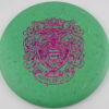 Buzzz - Jawbreaker Ledgestone 2024 - Season 3 - green - pink-fracture - somewhat-flat - neutral - 175-176g - 177-7g