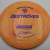 Eveliina Salonen Signature Edition Swirled Star Destroyer - orange - blue-fracture - neutral - neutral - 173-175g - 173-9g