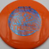 Star Thunderbird - orange - blue-holographic - somewhat-flat - neutral - 173-175g - 174-2g