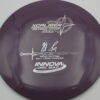 Nate Sexton Star Xcaliber - purple - silver-dots-small - somewhat-flat - neutral - 173-175g - 174-9g