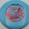 Star Wraith - blue - red - pretty-flat - neutral - 168g - 169-0g