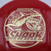 Star Shark - red - gold - pretty-domey - neutral - 180g - 177-8g