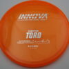 Calvin Heimburg Champion Toro - orange - silver-wood-grain - super-flat - neutral - 173-175g - 174-9g