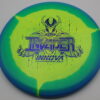 Halo Star Invader - yellow - blue - blue - somewhat-flat - neutral - 173-175g - 175-1g