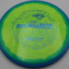 Halo Mako 3 - yellow - blue - blue-fracture - somewhat-domey - neutral - 180g - 178-5g