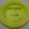 Destroyer Champion Blizzard - yellow - goldblack-checkers - somewhat-flat - neutral - 158g - 158-7g