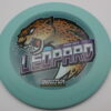 DX Leopard Full Color - light-blue - full-color - somewhat-domey - neutral - 175g - 173-8g