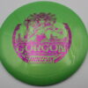 GStar Gorgon - green - pink-fracture - pretty-domey - somewhat-gummy - 168g - 168-8g