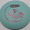 DX Stingray - light-blue - red - somewhat-domey - somewhat-stiff - 180g - 179-4g