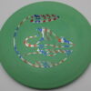 DX Stingray - green - flag - somewhat-domey - somewhat-stiff - 180g - 182-1g