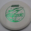 DX Mako 3 - white - somewhat-flat - somewhat-stiff - 180g - 180-3g - green