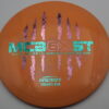 Paul McBeth 6x ESP Undertaker – MCB6XST - orange - pink-flowers - blue-shamrock - somewhat-flat - neutral - 173-174g - 174-7g