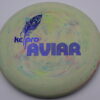 Galactic KC Pro Aviar - OTB Feather - multicolor - blue-fracture - somewhat-flat - pretty-stiff - 175g - 176-0g