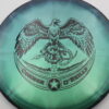 Connor O’Reilly Compass – 2021 Delaware Disc Golf Champion – Opto Chameleon Burst - blend-green-purple - black - somewhat-domey - neutral - 177g - 178-3g