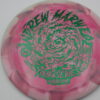 Andrew Marwede Proline Swirl Hurricane - blend-whitepink - green-matrix - somewhat-flat - neutral - 173-174g - 176-5g