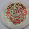 Andrew Marwede Proline Swirl Hurricane - blend-pinkgreen - red - pretty-flat - neutral - 173-174g - 176-7g