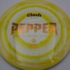 Pepper - Swirl Steady - yellow - bronze - somewhat-domey - neutral - 175g - 177-1g