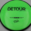 James Conrad Neutron Detour - 2024 Team Series - dayglo - black - pretty-flat - neutral - 174g - 175-3g