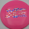 Cicada - X-Line - pink - somewhat-flat - somewhat-gummy - 164-166g - 165-5g - flag