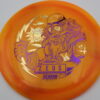 Z Swirl Zeus – 2024 Ledgestone Season 1 - yelloworange - purple - gold-holographic - somewhat-flat - somewhat-stiff - 173-174g - 175-8g