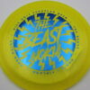 The Beast Metal Flake C-Line FD - yellow - blue - somewhat-domey - somewhat-stiff - 176g - 176-2g