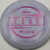 Paul McBeth ESP Zeus - blend-purple-grey - somewhat-flat - somewhat-stiff - 173-174g - 174-2g - pink-mini-dots-and-stars