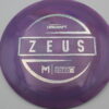 Paul McBeth ESP Zeus - purple - neutral - somewhat-stiff - 173-174g - 174-6g - silver-circles