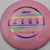 Paul McBeth ESP Zeus - pink - neutral - somewhat-stiff - 173-174g - 174-6g - rainbow-stars