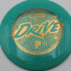 Drive - ESP Paige Pierce First Run - teal - bronze - somewhat-domey - somewhat-stiff - 164-166g - 167-5g