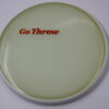 Eclipse Watt - Go Throw Bar Stamp - glow - white - orange - pretty-flat - somewhat-gummy - 173g - 173-2g