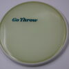 Eclipse Watt - Go Throw Bar Stamp - glow - white - teal - pretty-flat - somewhat-gummy - 173g - 173-2g