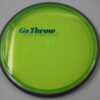 Soft Proton Tempo - Go Throw Barstamp - green - purple - teal - super-flat - somewhat-gummy - 171g - 171-4g