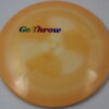 Swirly S-Line FD - Go Throw Barstamp - peach - rainbow - neutral - somewhat-stiff - 174g - 174-8g