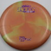 Luna Ti FLX - blend-orange-green - purple-smoke - somewhat-flat - pretty-gummy - 173-174g - 175-1g