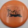 M4 Good Boy Hoagie Stamp - orange - black - somewhat-domey - neutral - 180g - 181-9g