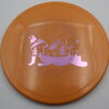 A2 Good Boy Hoagie Stamp - orange - pink - somewhat-flat - neutral - 173g - 173-0g