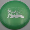 F9 Good Boy Hoagie Stamp - green - silver - somewhat-domey - neutral - 175g - 175-6g